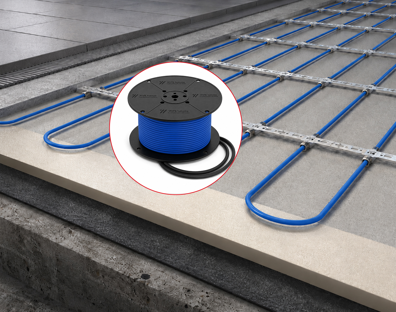In-Slab Underfloor Heating Cable